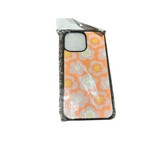 2/$30 NEW IPhone 16pro Floral Orange Phone Case
